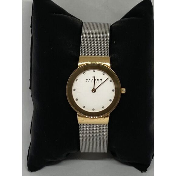 Skagen Freja 358SRSC Women\'s Stainless Steel Mesh Analog Dial Quartz Watch JK633 main image 7